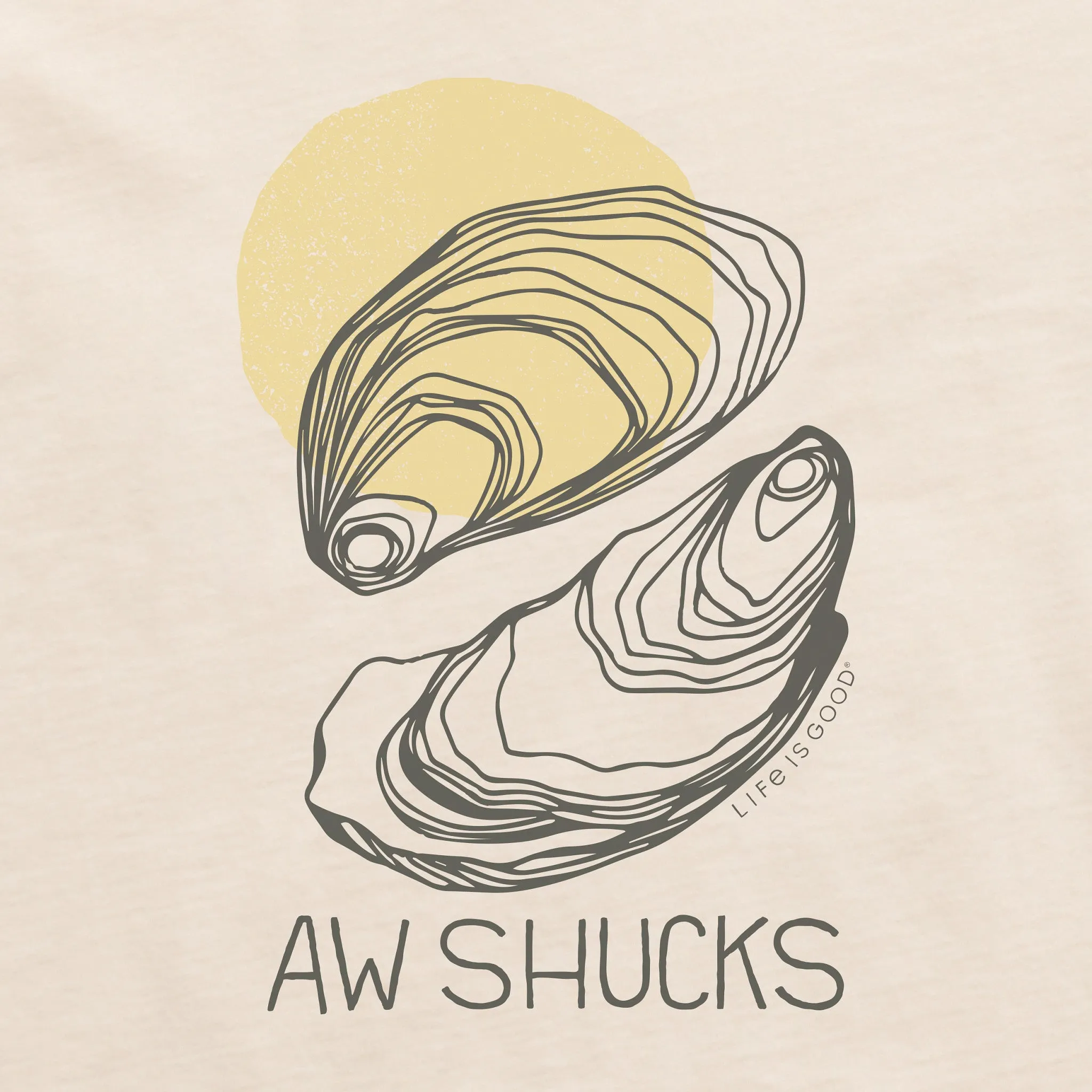 Women's Aw Shucks Short Sleeve Crusher Boxy Tee sold by Life is Good product image thumbnail 2