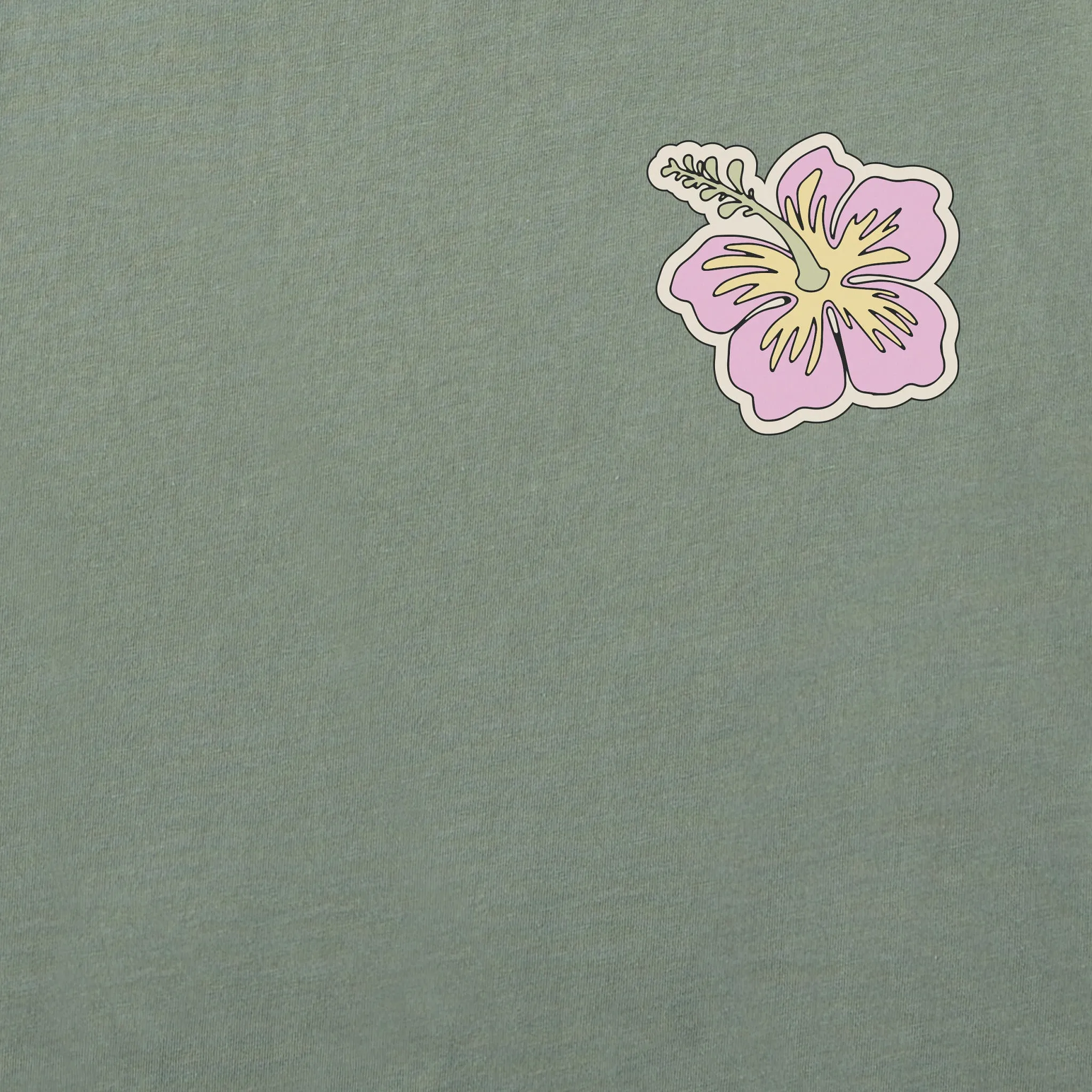 Women's Flamingo in Paradise Short Sleeve Crusher Boxy Tee sold by Life is Good product image thumbnail 4