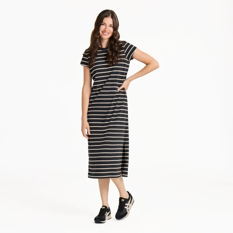 Women's Solid Striped Crusher Weekend Dress sold by Life is Good