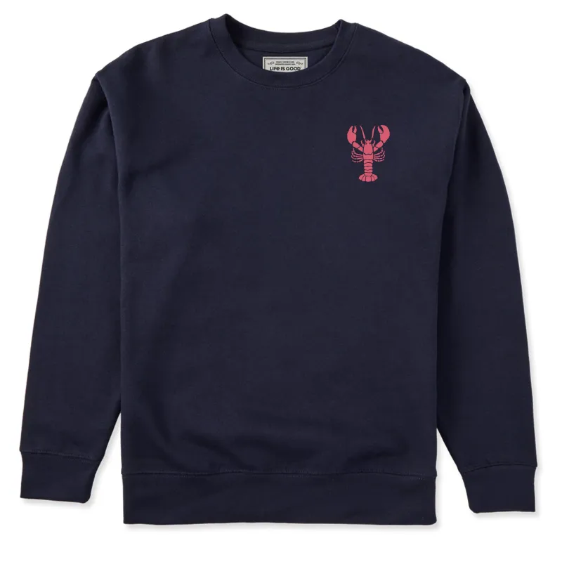 Adult Unisex Lobster Claws Every Wear Crew Sweatshirt sold by Life is Good