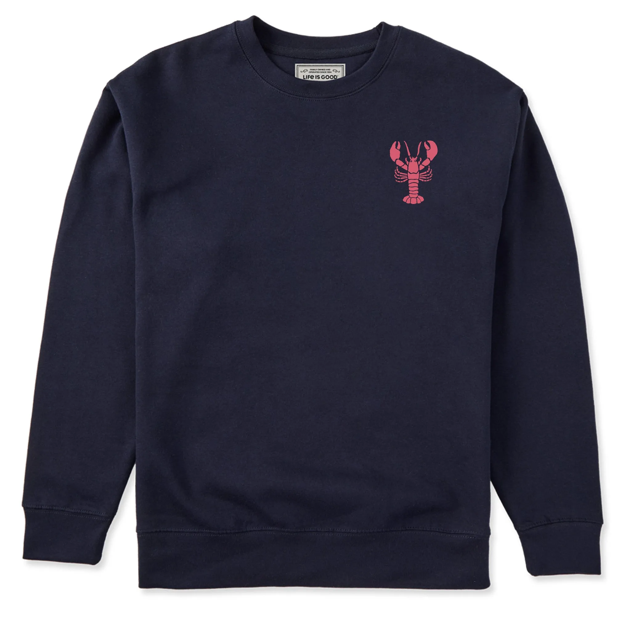 Adult Unisex Lobster Claws Every Wear Crew Sweatshirt sold by Life is Good