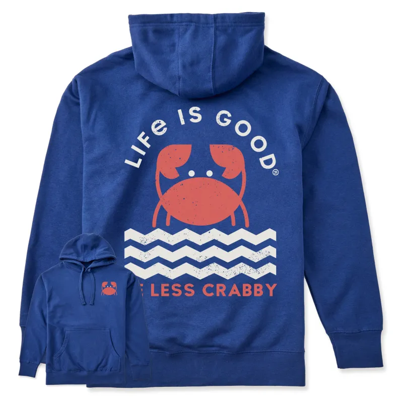 Adult Unisex Crafty Be Less Crabby Geometric Every Wear Hoodie Sweatshirt sold by Life is Good