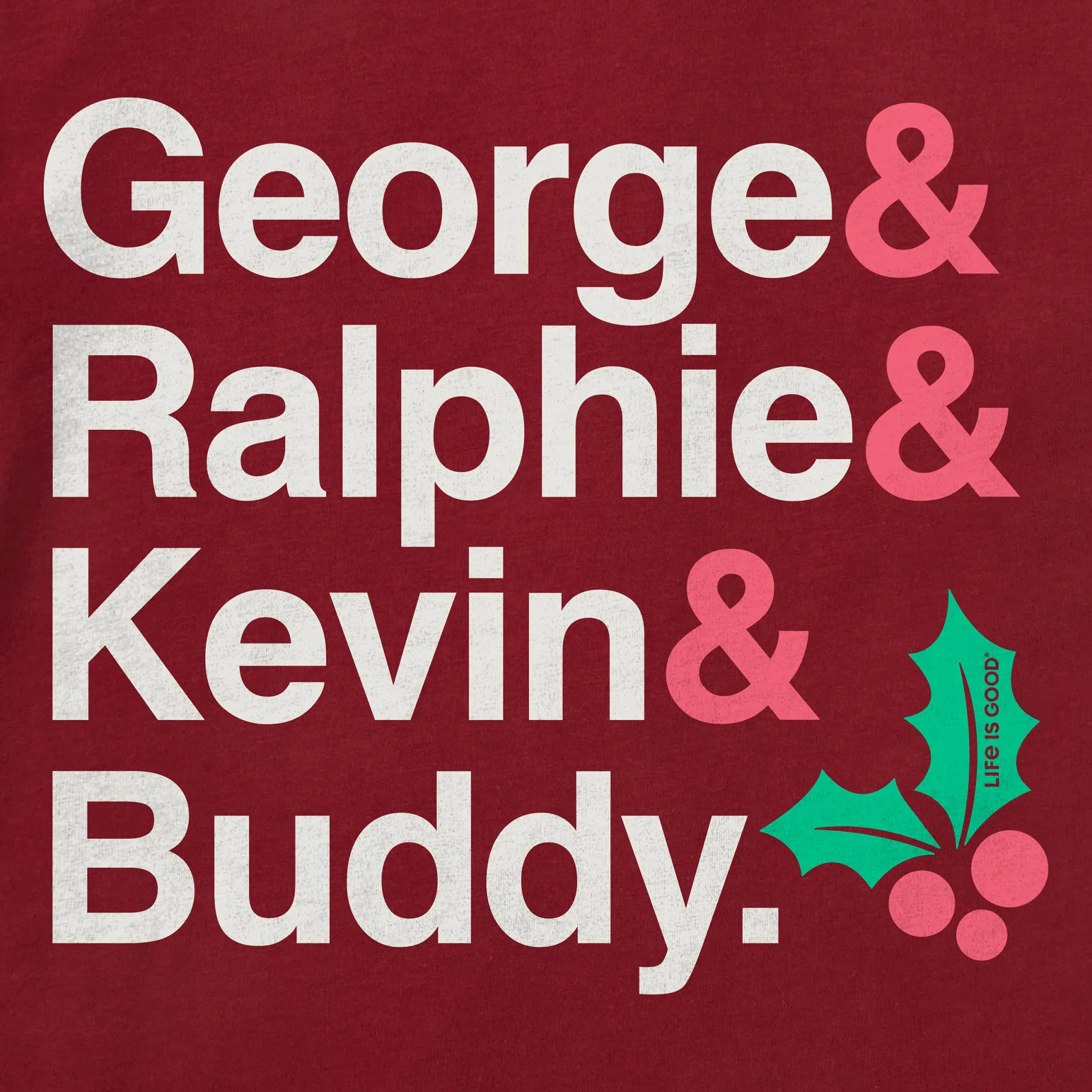 Men's Christmas Movie Legends Long Sleeve Crusher Tee sold by Life is Good product image thumbnail 2