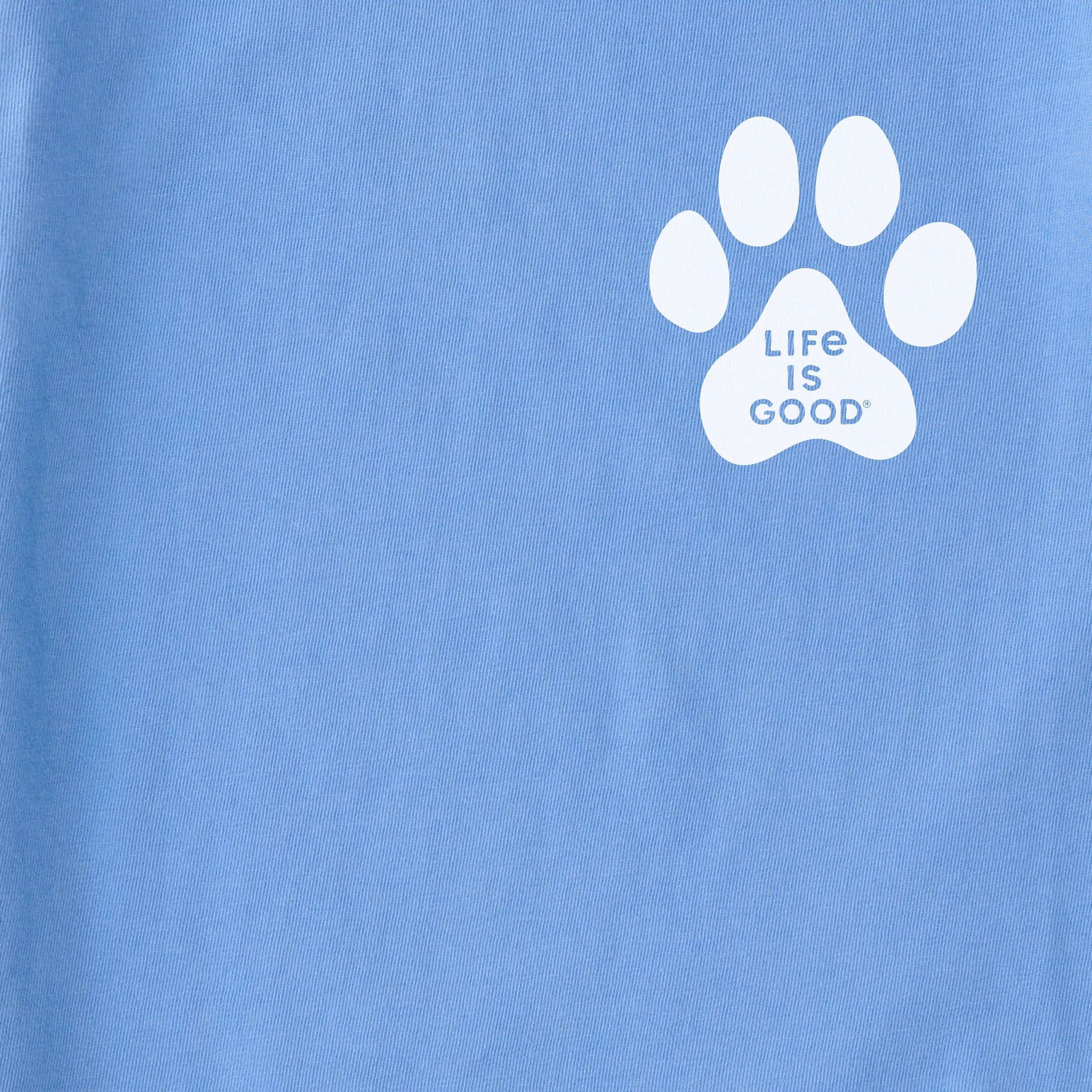 Women's Walking Paws Simply True Fleece Hoodie sold by Life is Good product image thumbnail 3