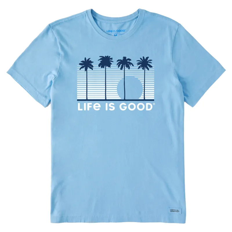Men's Four Palms Short Sleeve Crusher Tee sold by Life is Good