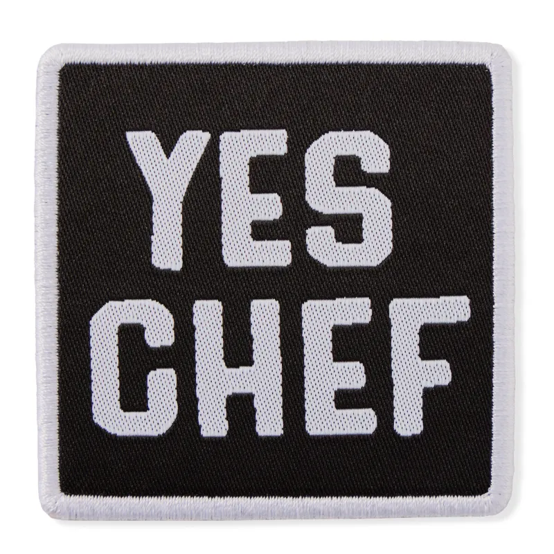 Adult Unisex Yes Chef Woven Patch sold by Life is Good