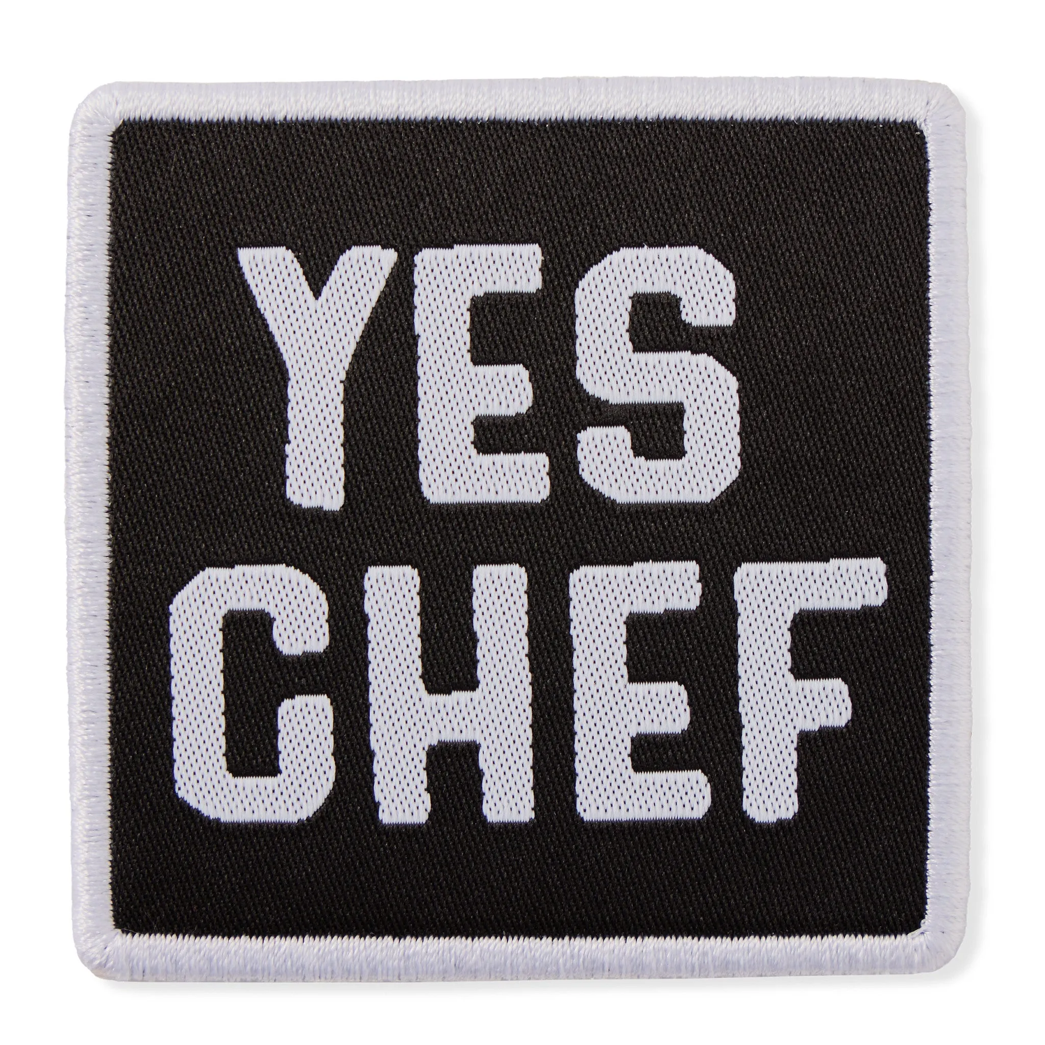 Adult Unisex Yes Chef Woven Patch sold by Life is Good