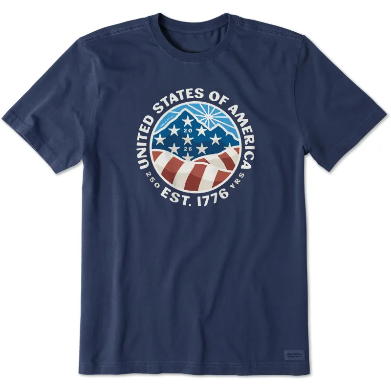 Men's USA Est. 1776 Short Sleeve Tee sold by Life is Good