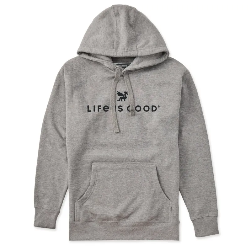 🎁 Adult Unisex LIG Dragon Logo Every Wear Hoodie Sweatshirt (100% off) sold by Life is Good