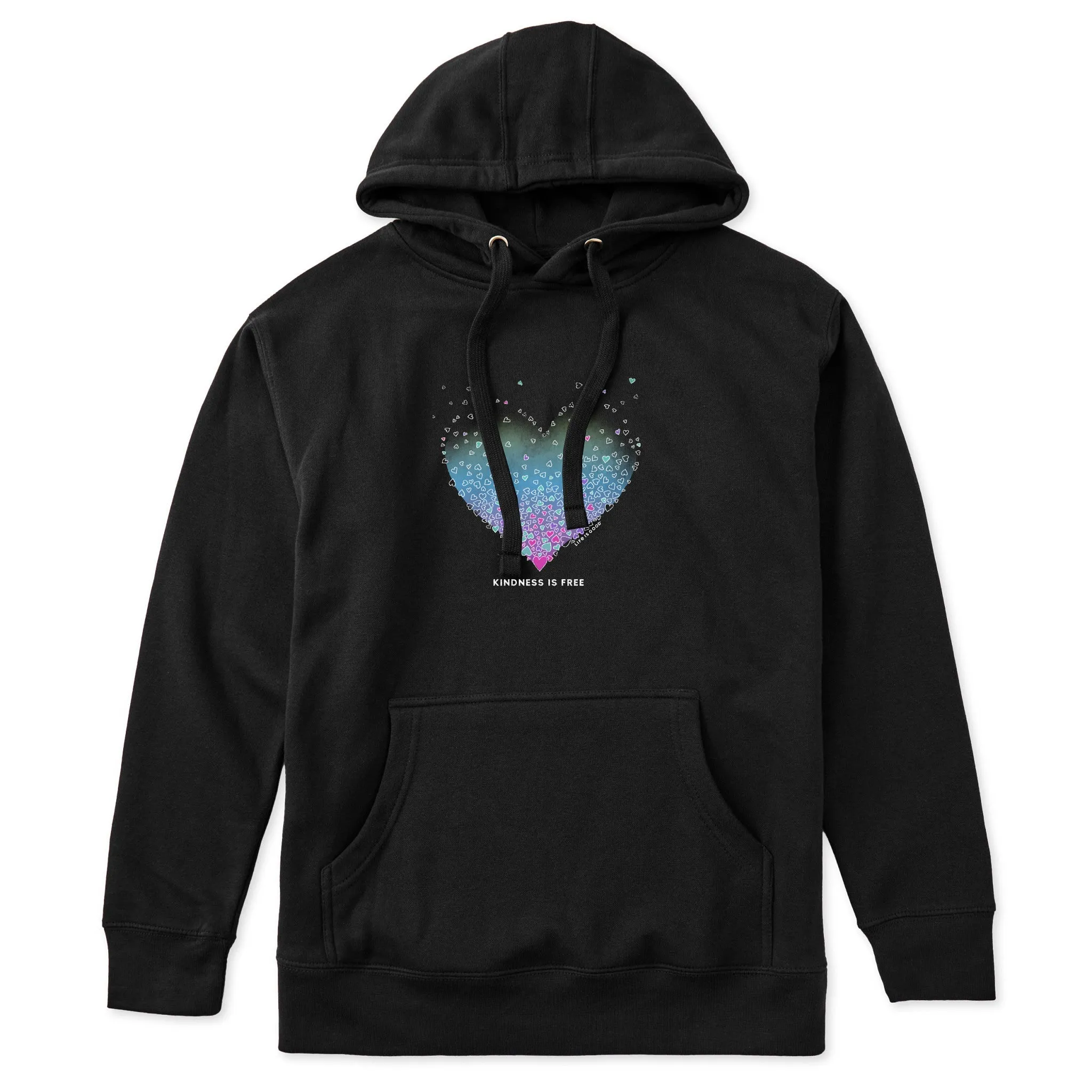 🎁 Adult Unisex Kindness is Free Evaporating Heart Every Wear Hoodie Sweatshirt (100% off) sold by Life is Good product image thumbnail 2