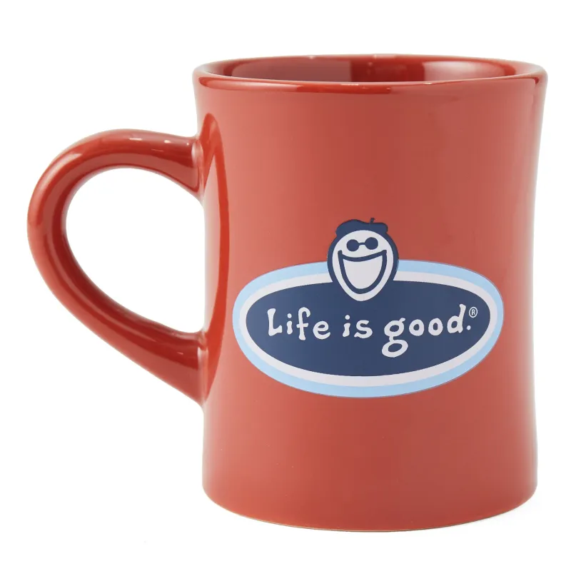 🎁 Adult Unisex Jake Face LIG Oval Diner Mug (100% off) sold by Life is Good