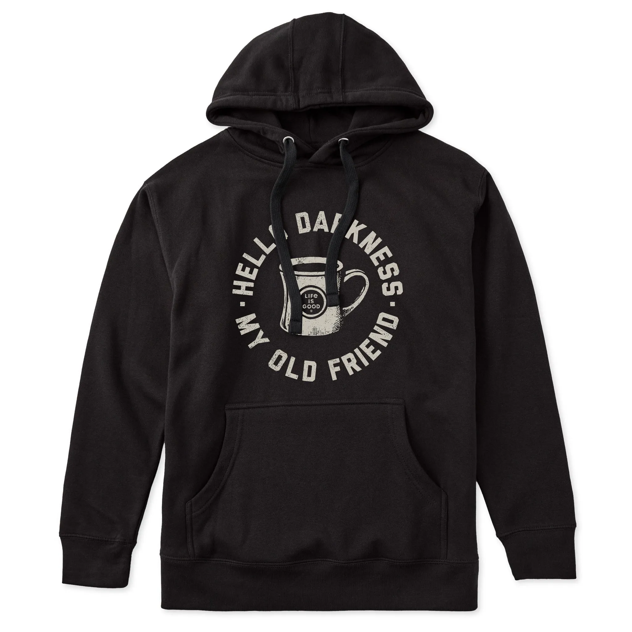 🎁 Adult Unisex Hello Darkness My Old Friend Every Wear Hoodie Sweatshirt (100% off) sold by Life is Good product image thumbnail 2