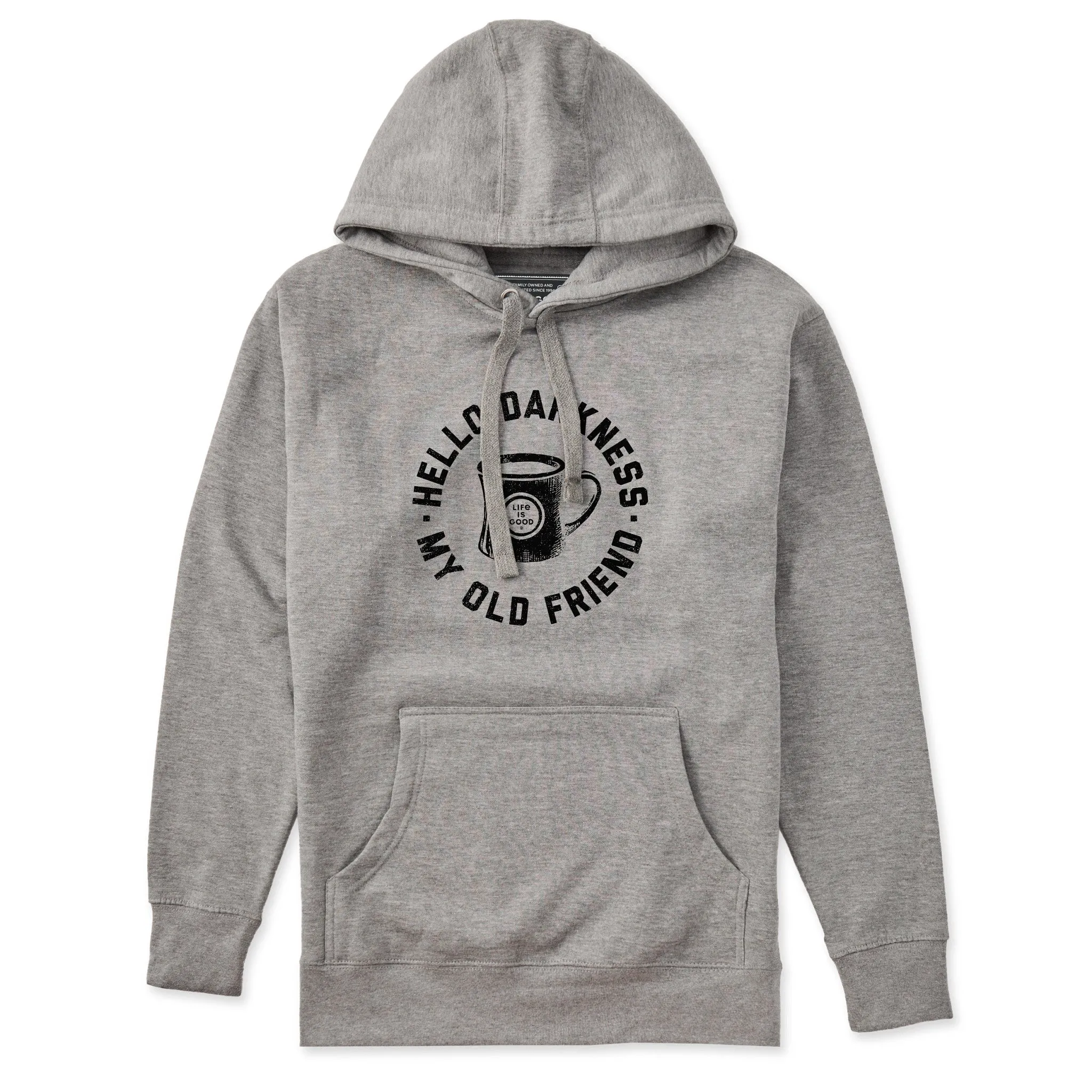 🎁 Adult Unisex Hello Darkness My Old Friend Every Wear Hoodie Sweatshirt (100% off) sold by Life is Good product image thumbnail 3