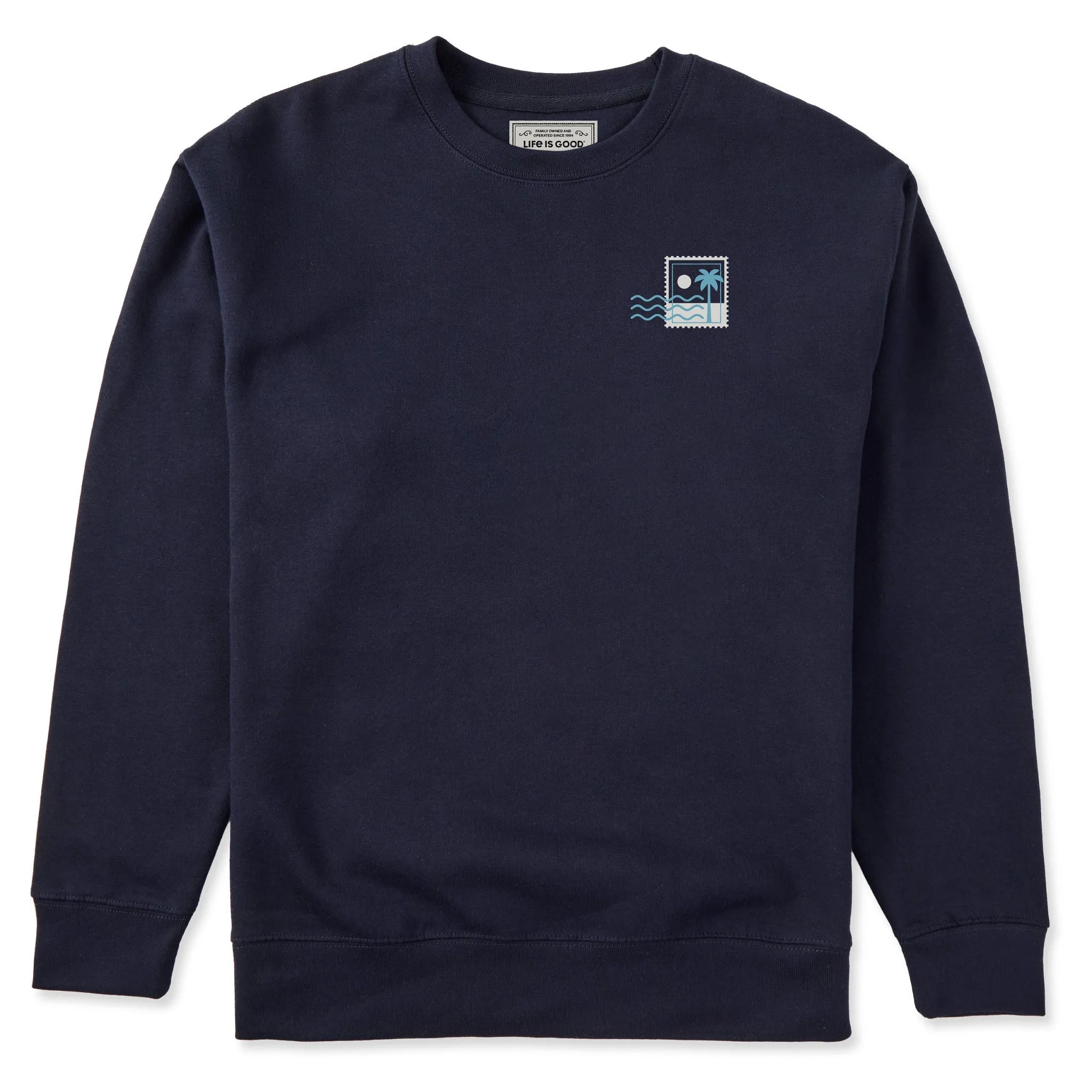 🎁 Adult Unisex Beach Stamp Every Wear Hoodie Sweatshirt (100% off) sold by Life is Good