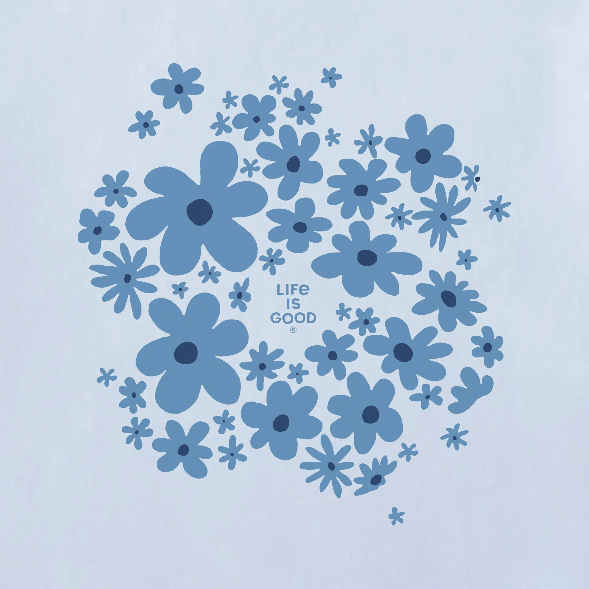 Women's Daisy Splash Simply True Fleece Hoodie sold by Life is Good product image thumbnail 2