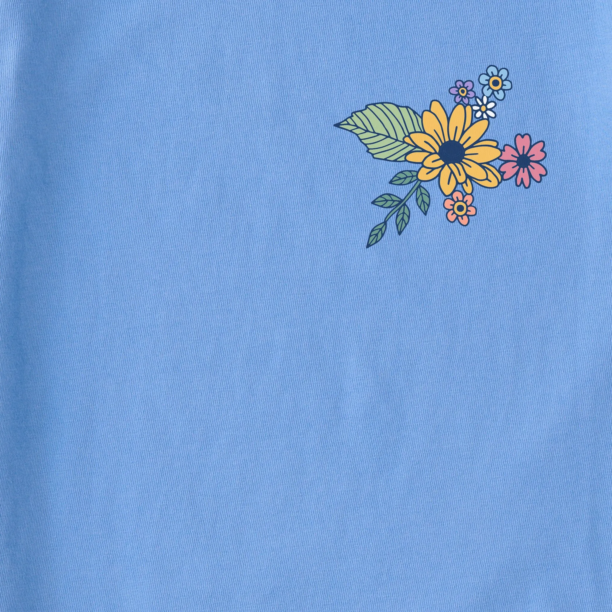 Women's Beautiful Energy Wildflowers Simply True Fleece Hoodie sold by Life is Good product image thumbnail 3