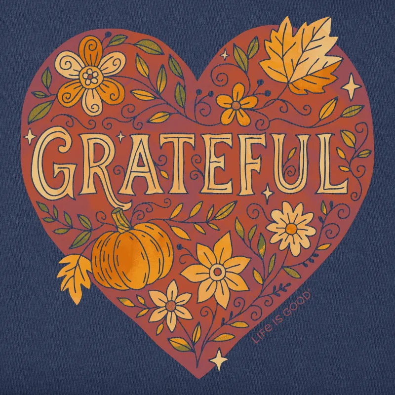 Grateful Heart Doodle Watercolor sold by Life is Good