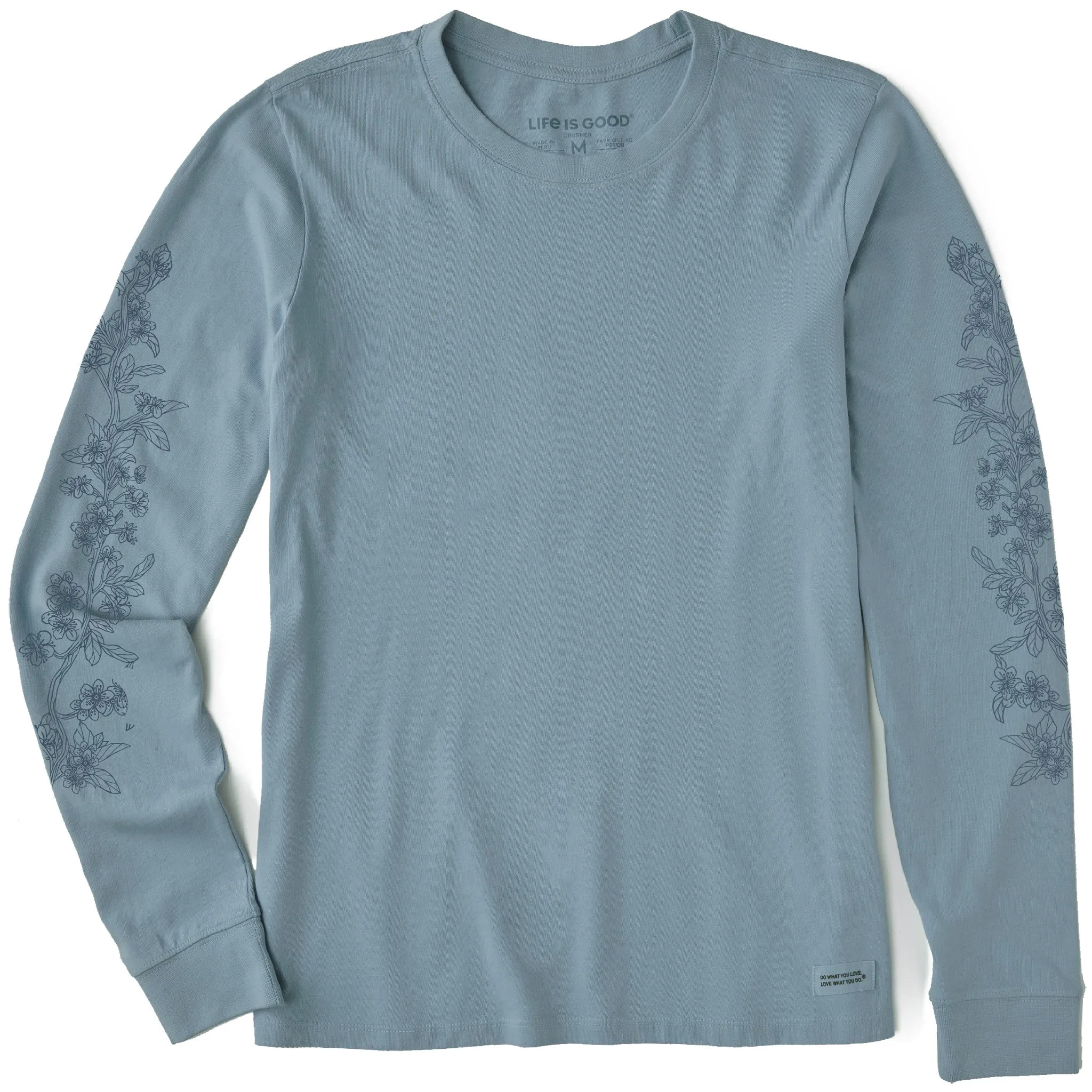 Women's Blossom Branches Long Sleeve Crusher Tee sold by Life is Good product image thumbnail 3
