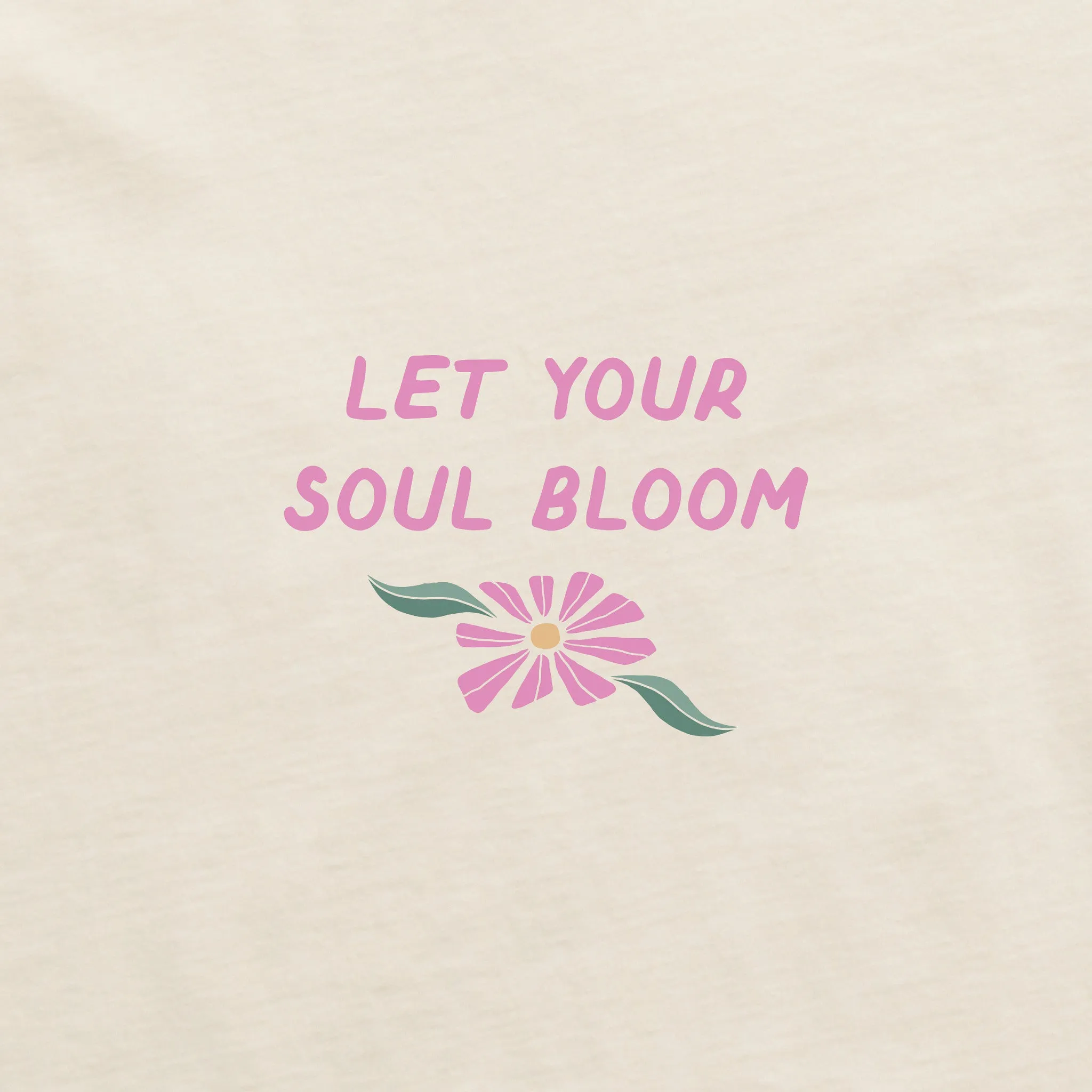 Women's Let Your Soul Bloom Daisies Long Sleeve Crusher Boxy Tee sold by Life is Good product image thumbnail 5