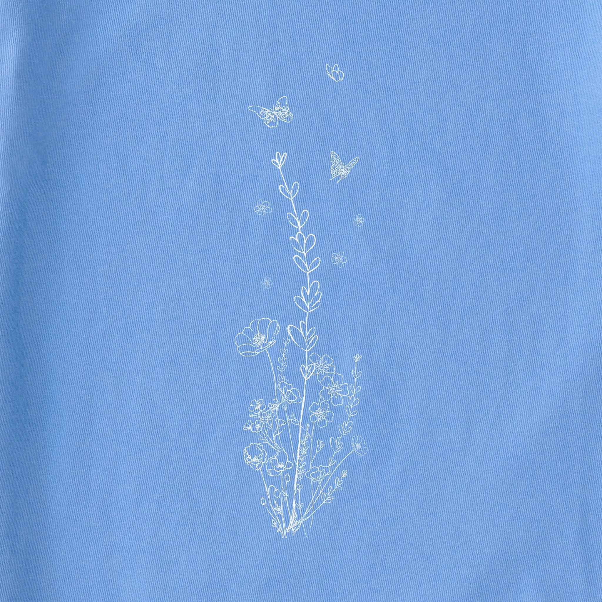 Women's LIG Whimsical Butterflies Long Sleeve Crusher Tee sold by Life is Good product image thumbnail 3