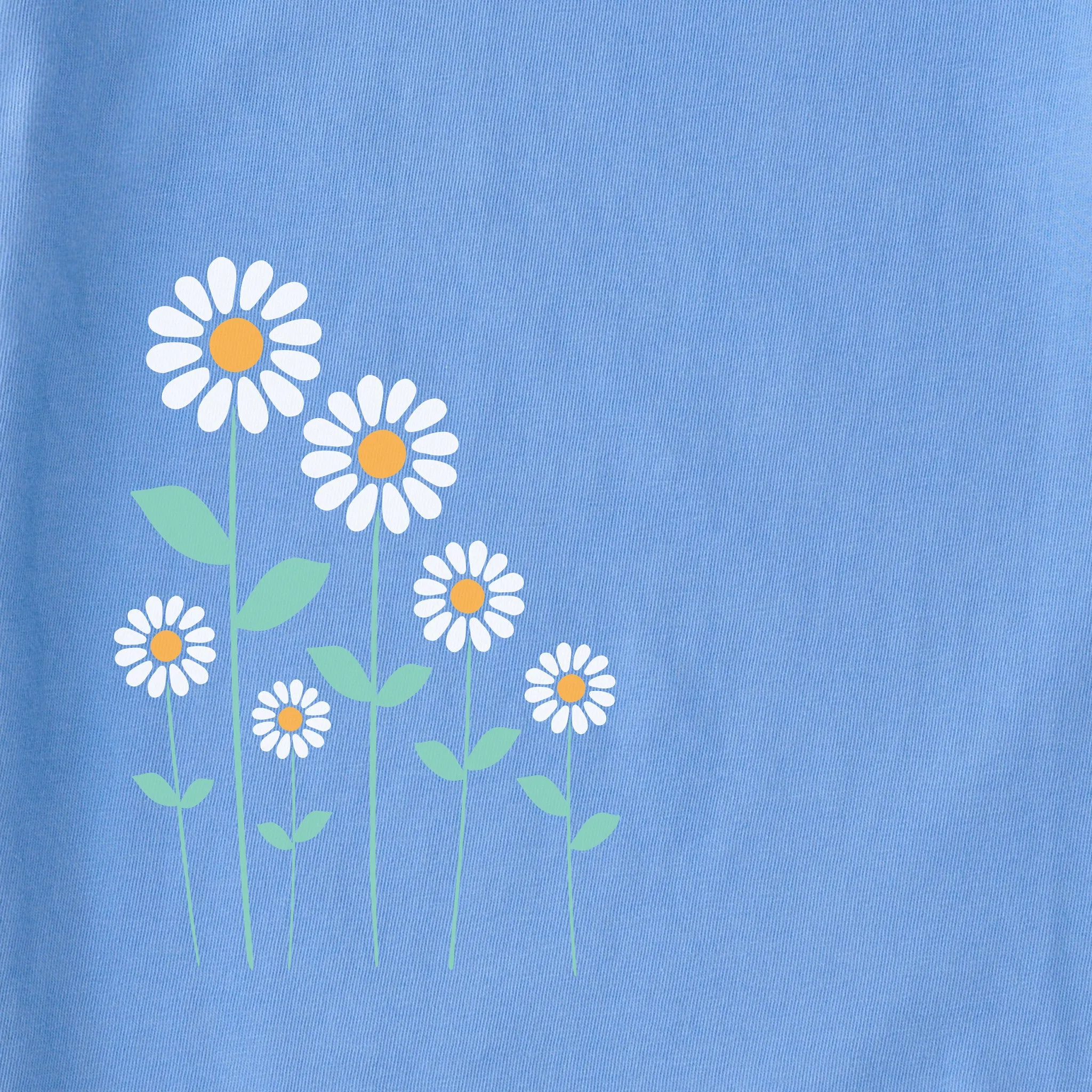 Women's Daisy Bunch Long Sleeve Crusher Boxy Tee sold by Life is Good product image thumbnail 2
