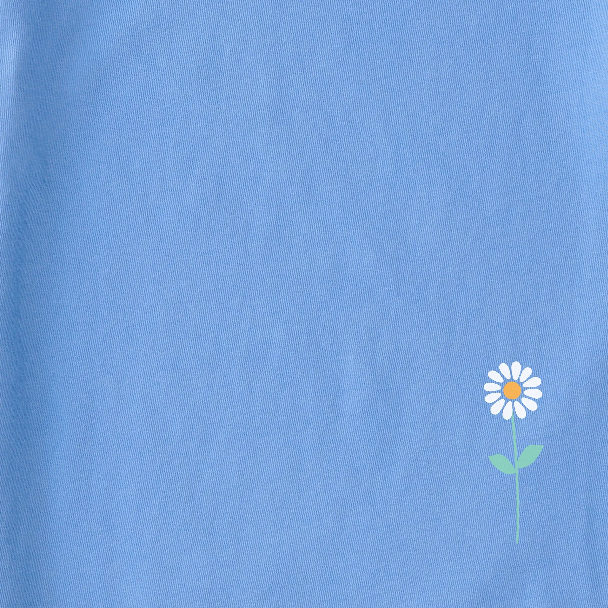 Women's Daisy Bunch Long Sleeve Crusher Boxy Tee sold by Life is Good product image thumbnail 3