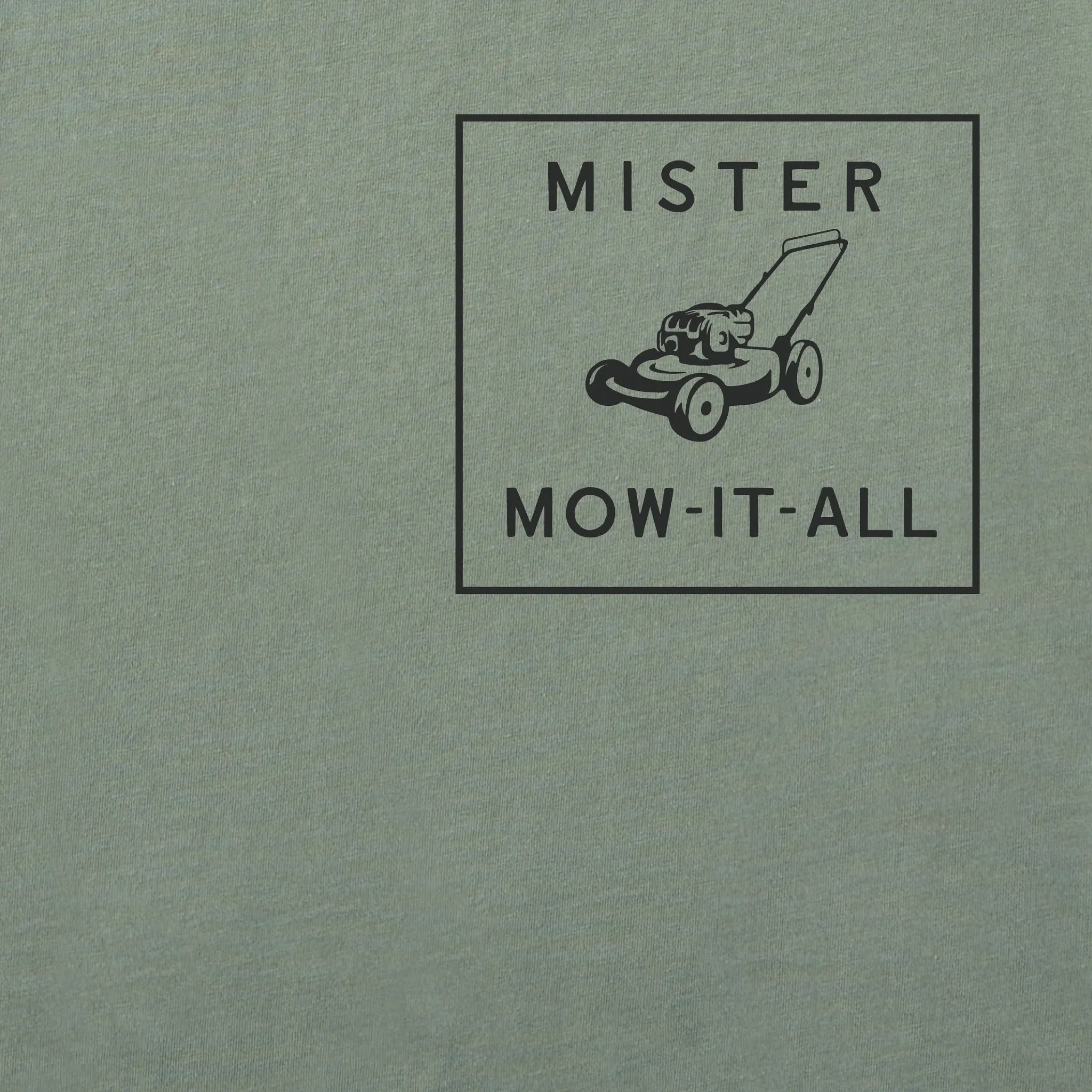 Men's Mister Mow-it-All Long Sleeve Crusher Tee sold by Life is Good product image thumbnail 2