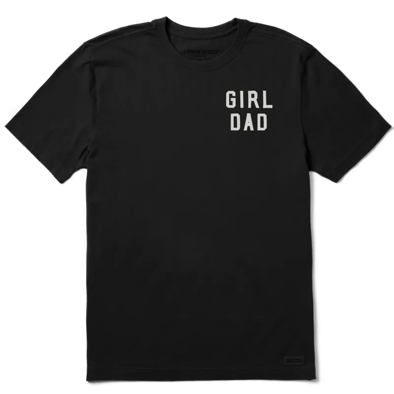 Men's Girl Dad Simple Short Sleeve Crusher Tee sold by Life is Good