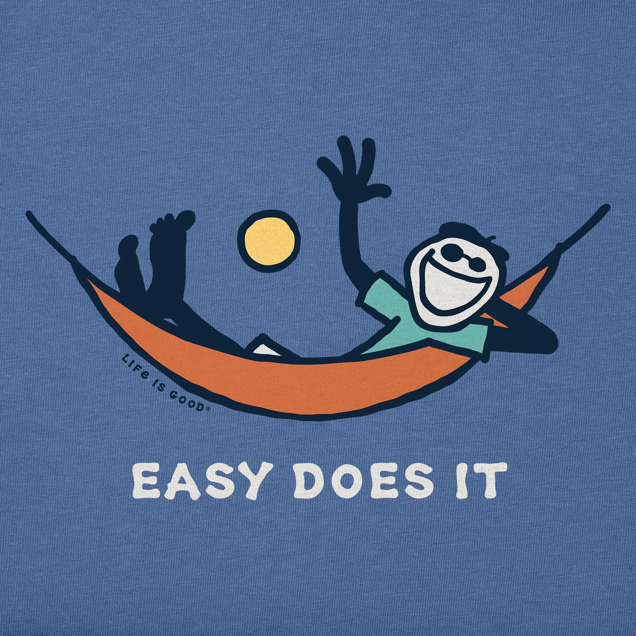 Men's Easy Does It Jake Hammock Short Sleeve Crusher Tee sold by Life is Good product image thumbnail 2