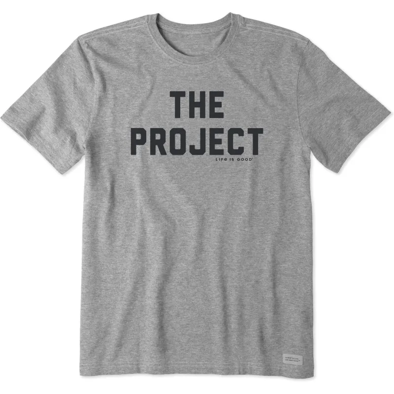 Men's The Project Short Sleeve Crusher Tee sold by Life is Good
