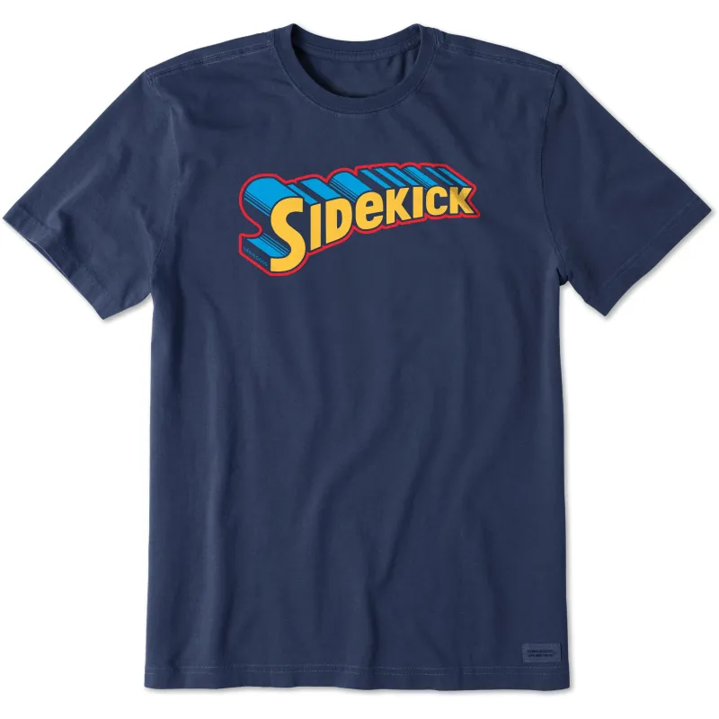 Men's Sidekick Short Sleeve Crusher Tee sold by Life is Good