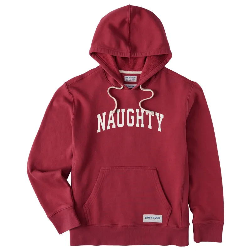 Women's Naughty Arch Simply True Fleece Hoodie sold by Life is Good