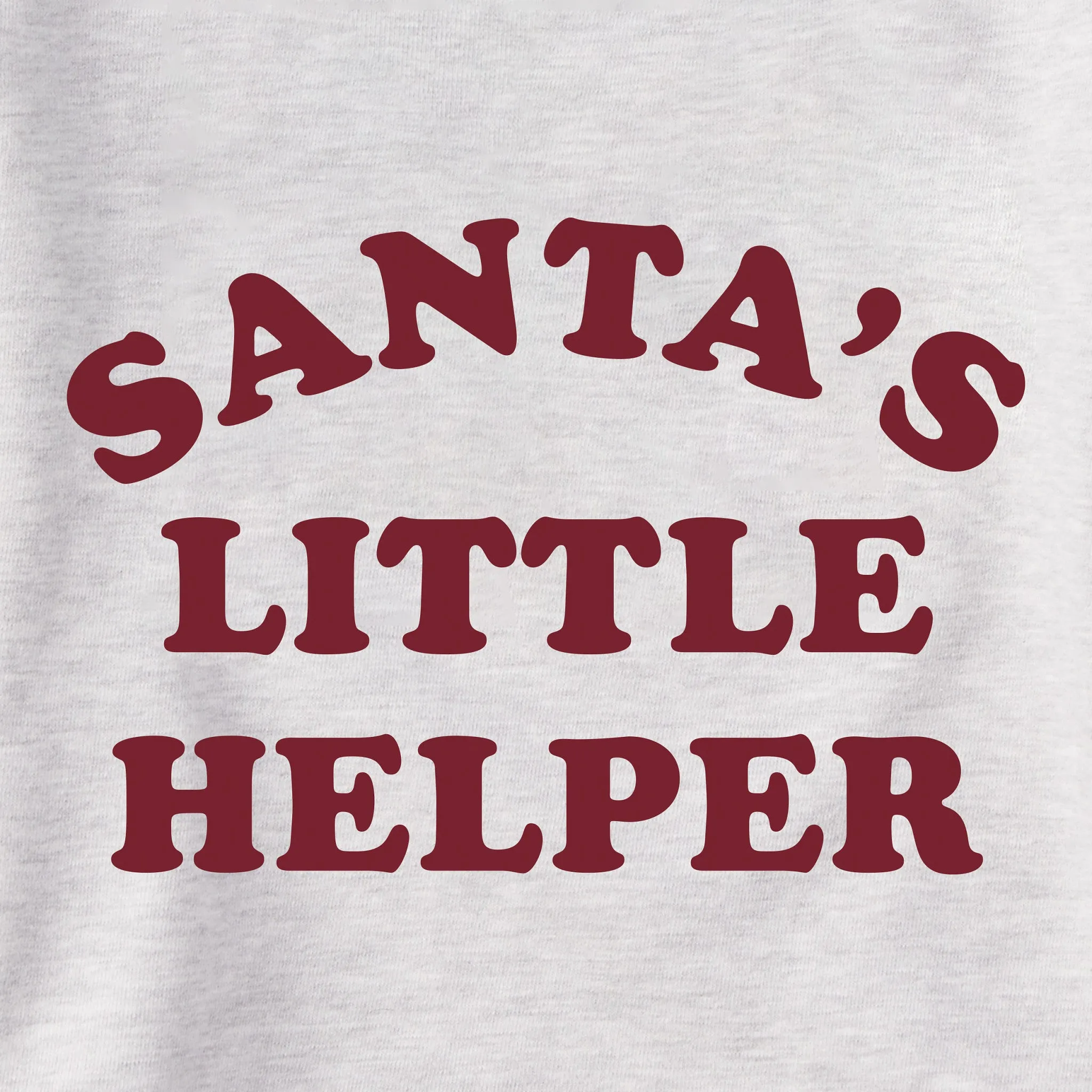Women's Santa's Little Helper Arch Simply True Fleece Crew sold by Life is Good product image thumbnail 3