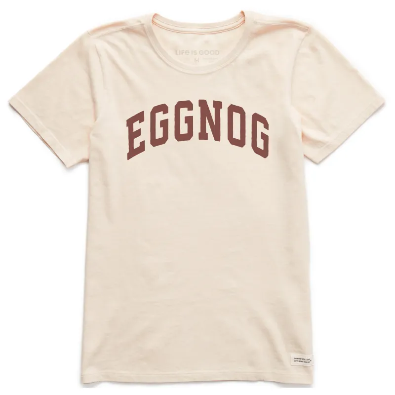 Women's Eggnog Arch Short Sleeve Crusher Tee sold by Life is Good