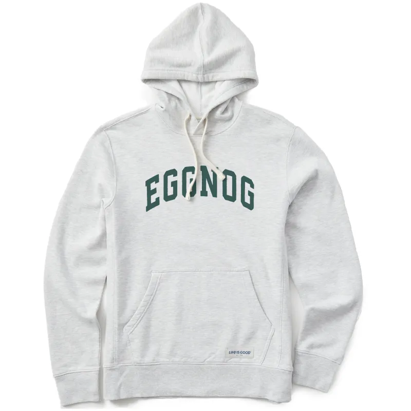 Men's Eggnog Arch Simply True Fleece Hoodie sold by Life is Good