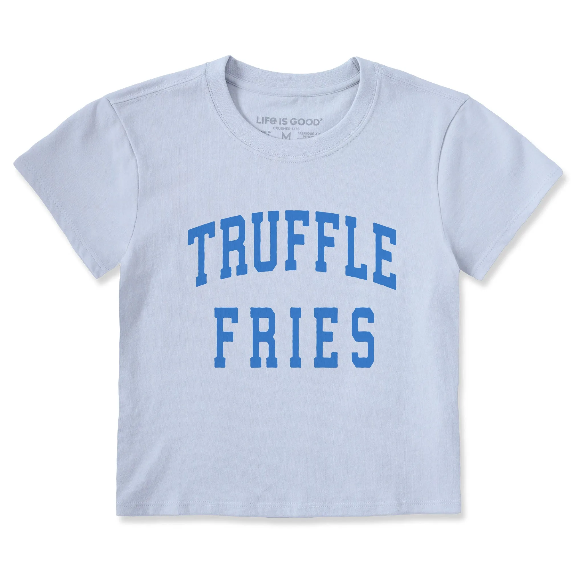 Women's Truffle Fries Arch Crusher-LITE Shrunken Tee sold by Life is Good