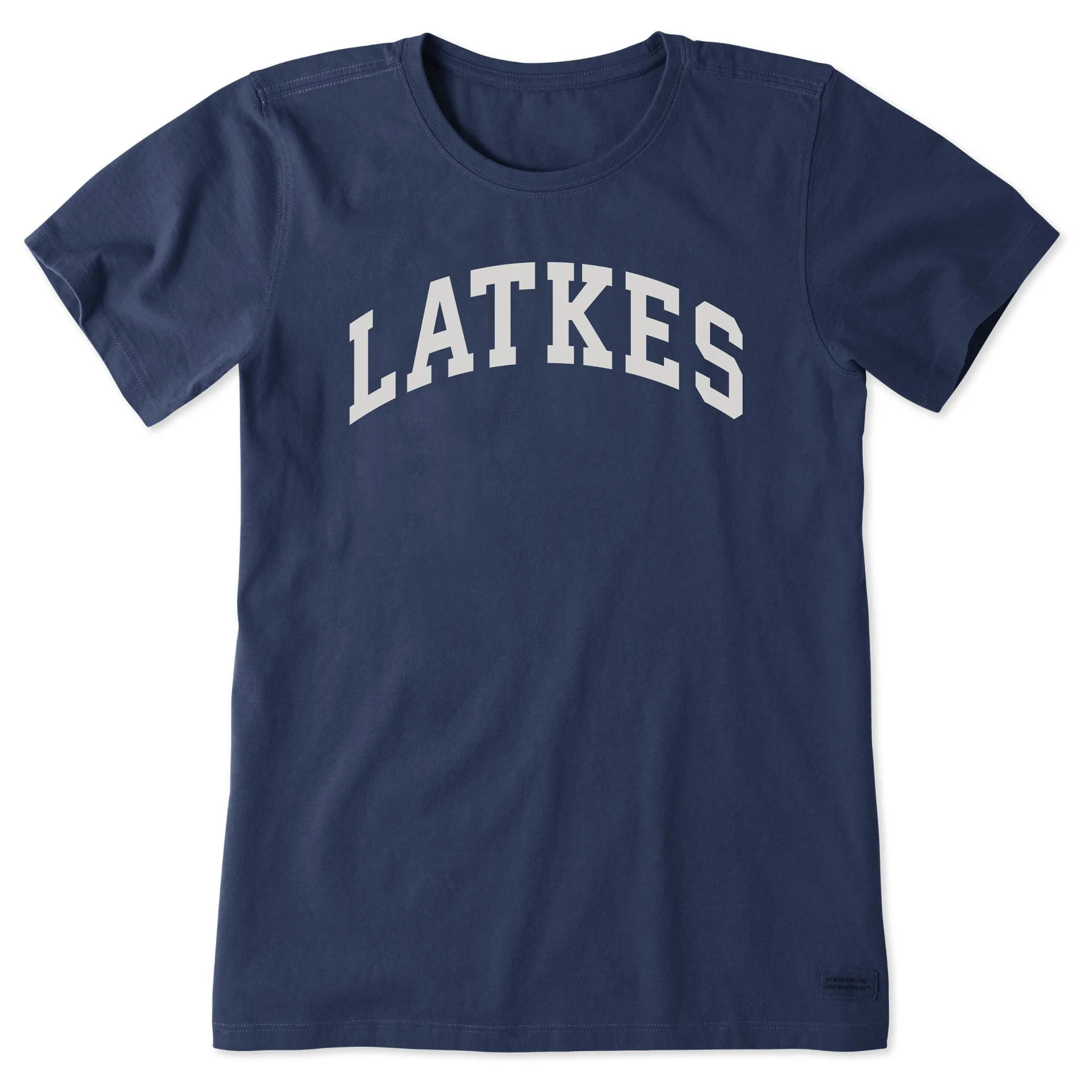 Women's Latkes Short Sleeve Crusher Tee sold by Life is Good