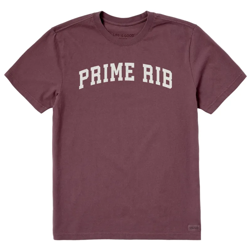 Men's Prime Rib Arch Short Sleeve Crusher Tee sold by Life is Good