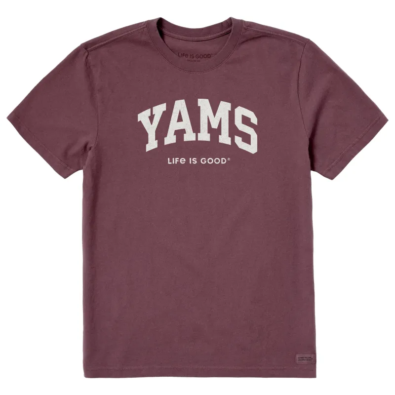 Men's Yams Arch Short Sleeve Crusher Tee sold by Life is Good