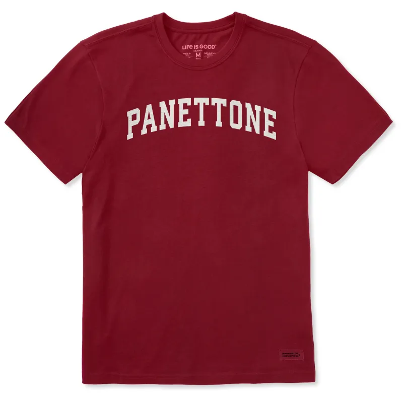 Men's Panettone Arch Short Sleeve Crusher Tee sold by Life is Good