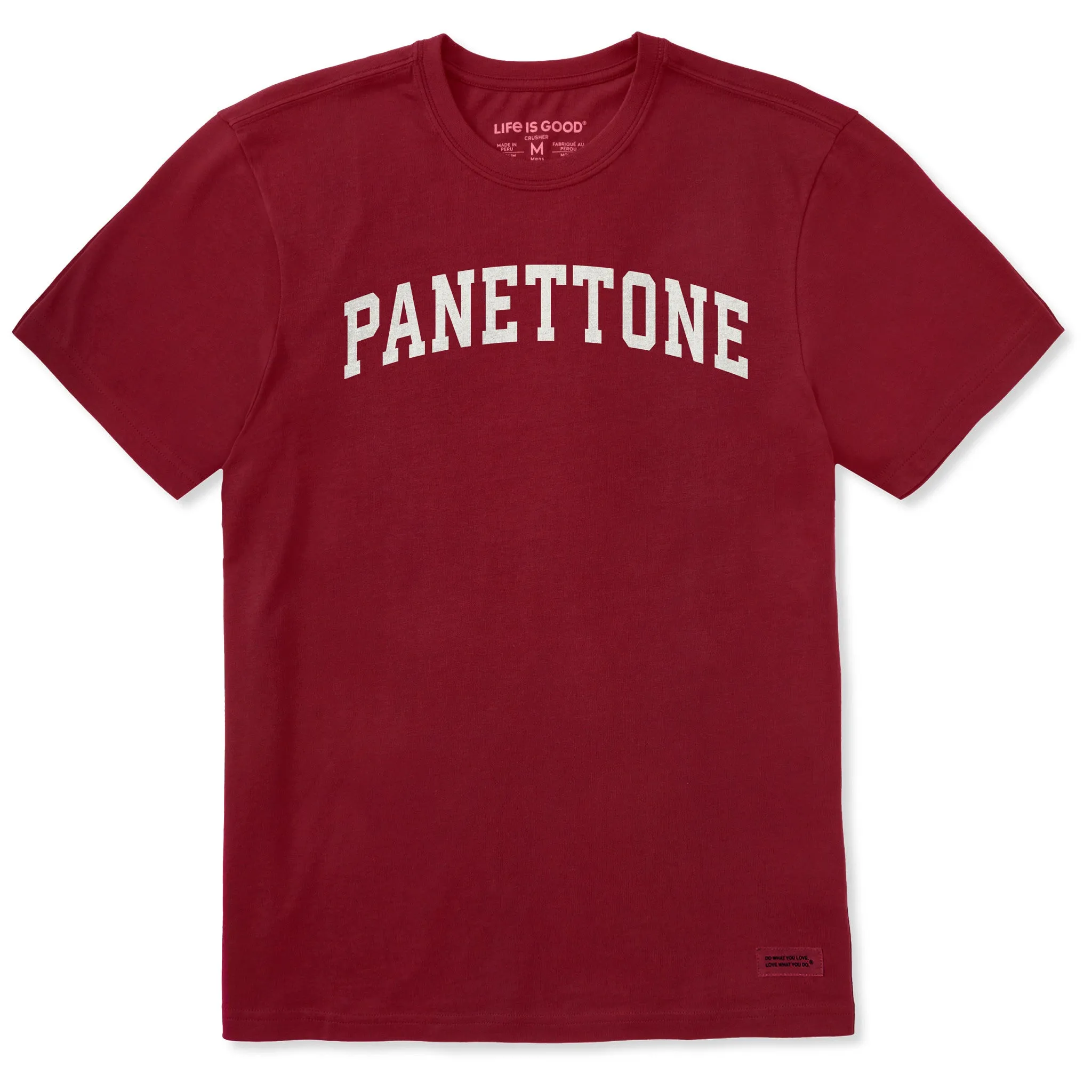 Men's Panettone Arch Short Sleeve Crusher Tee sold by Life is Good