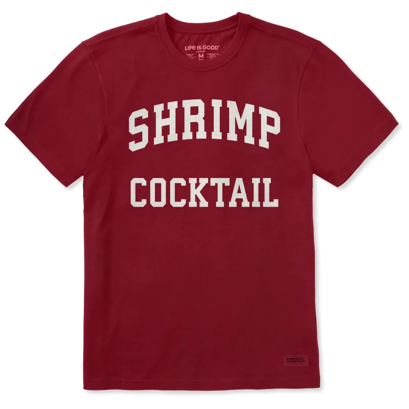 Men's Shrimp Cocktail Arch Short Sleeve Crusher Tee sold by Life is Good
