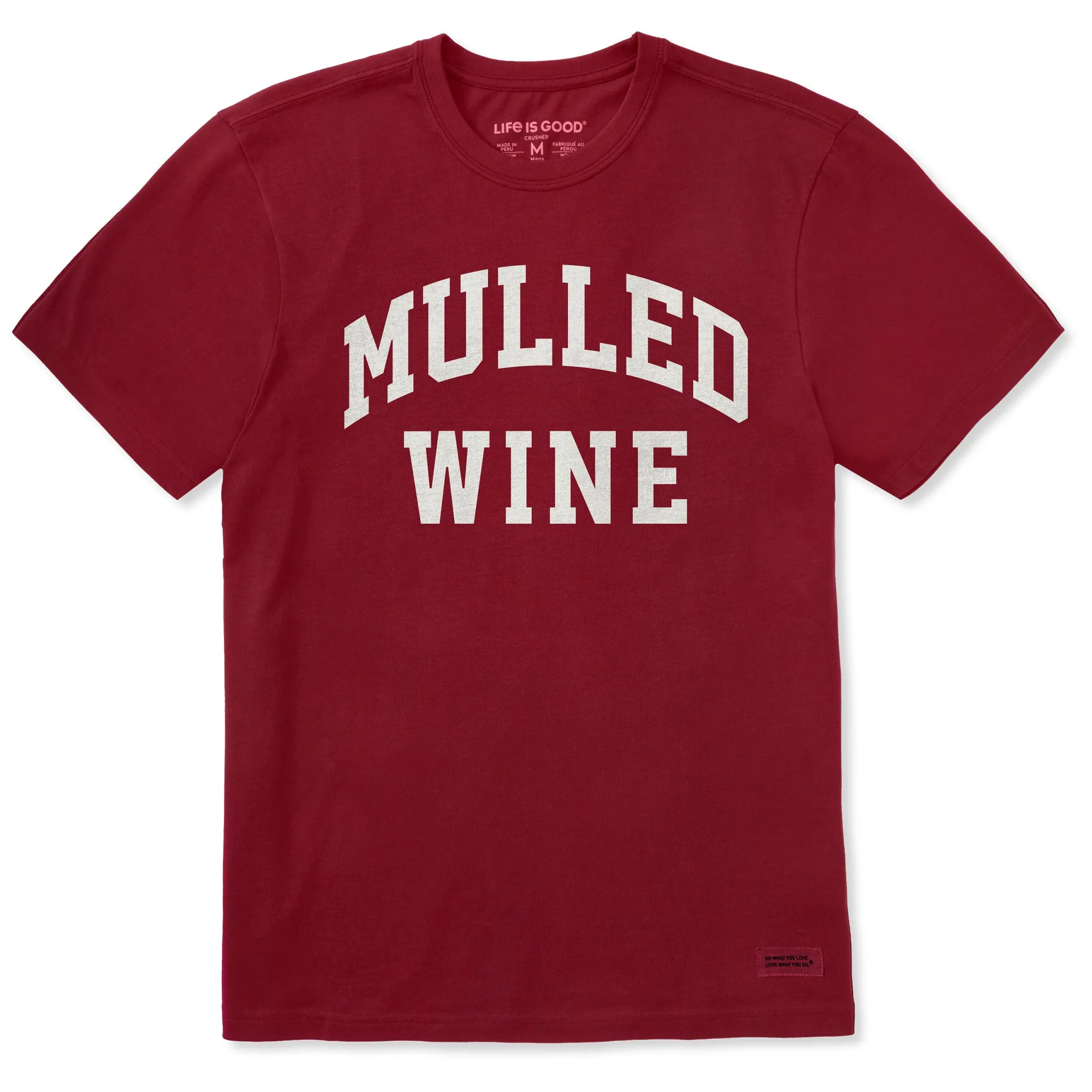 Men's Mulled Wine Arch Short Sleeve Crusher Tee sold by Life is Good