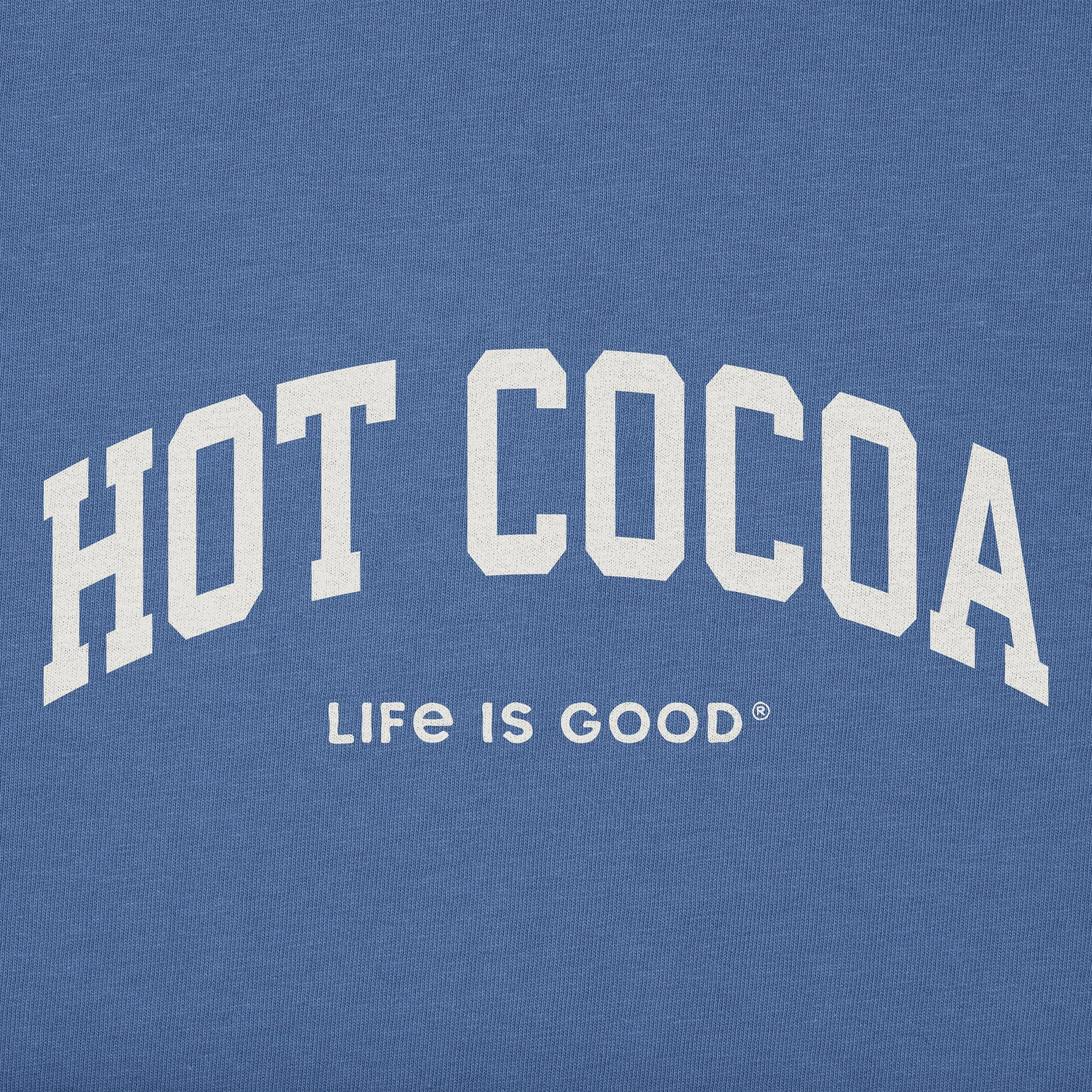 Men's Hot Cocoa Arch Long Sleeve Crusher Tee sold by Life is Good product image thumbnail 2