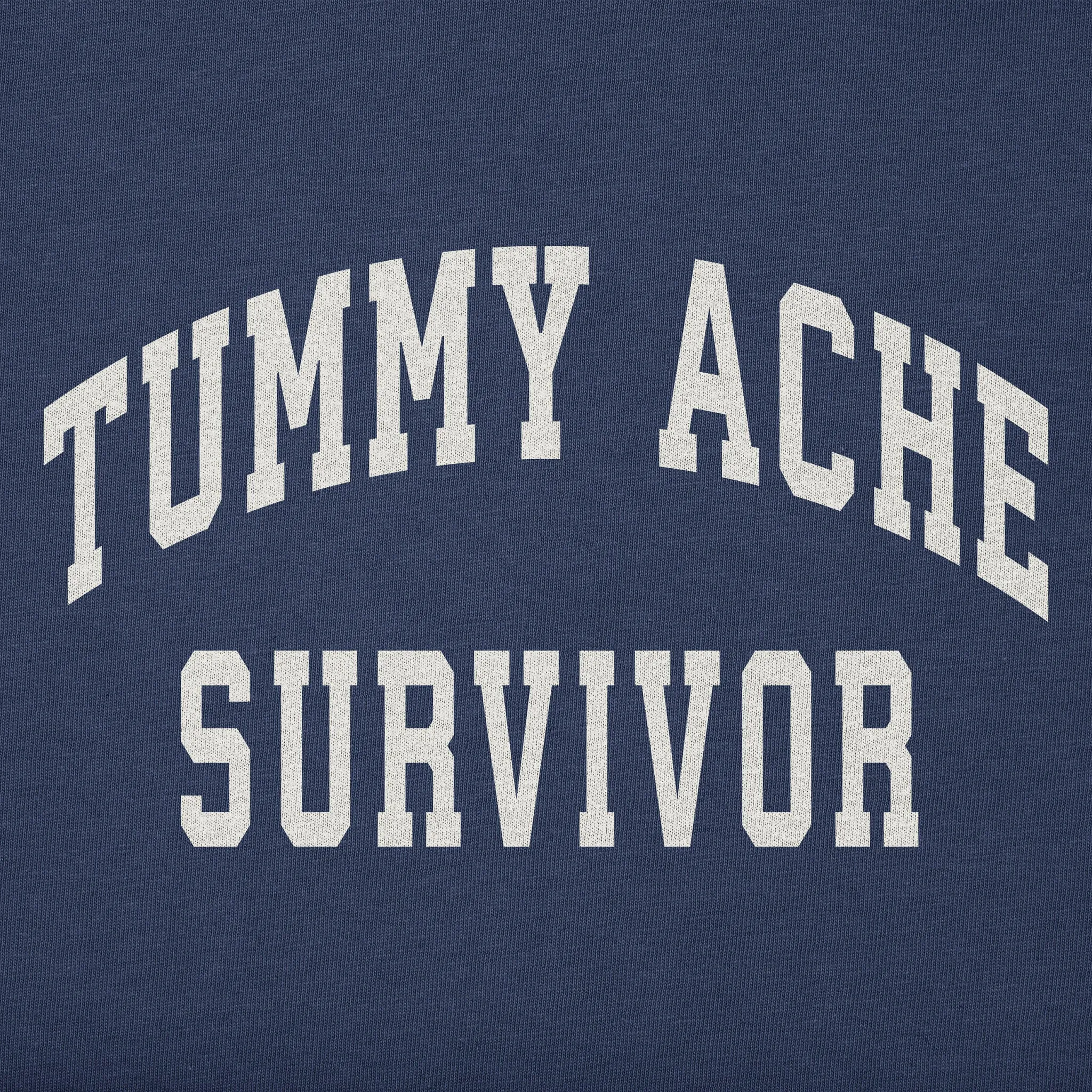 Men's Tummy Ache Survivor Arch Long Sleeve Crusher Tee sold by Life is Good product image thumbnail 2