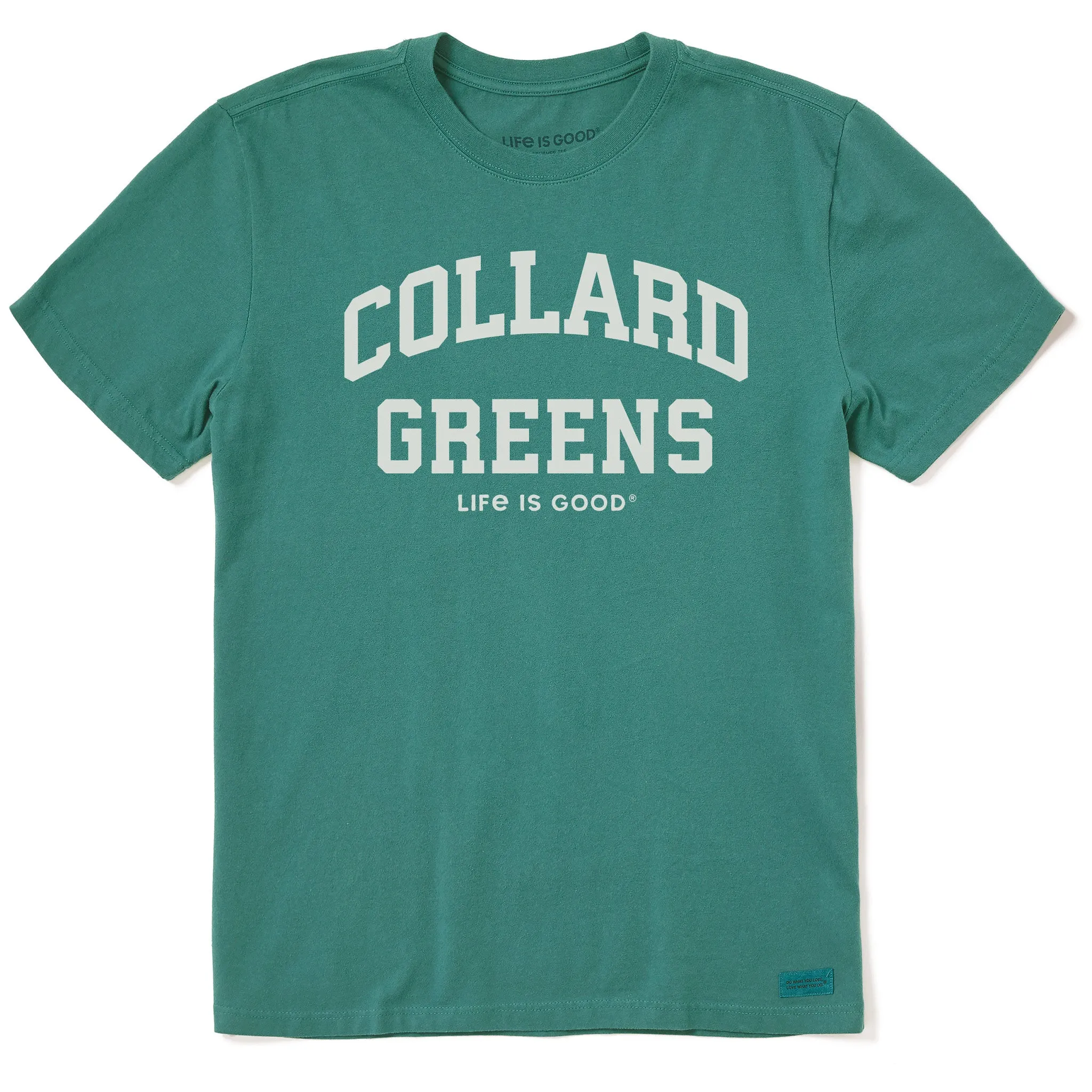 Men's Collard Greens Arch Short Sleeve Crusher Tee sold by Life is Good