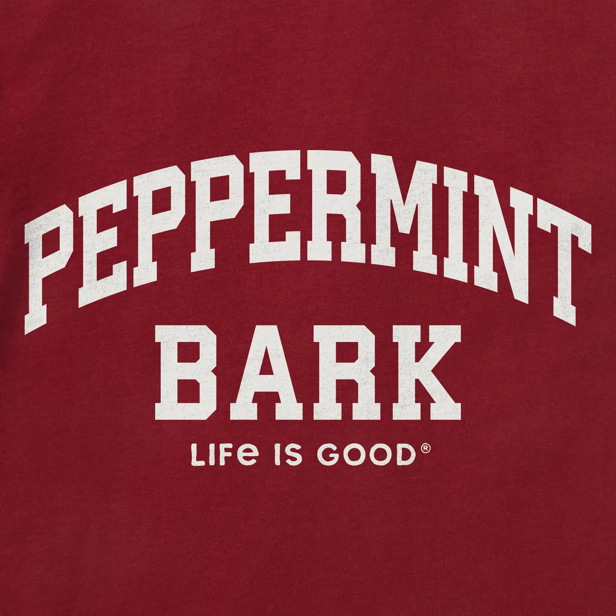Men's Peppermint Bark Arch Short Sleeve Crusher Tee sold by Life is Good product image thumbnail 2