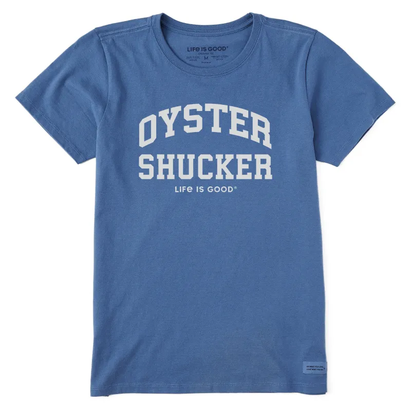 Women's Oyster Shucker Arch Short Sleeve Crusher Tee made by Life is Good