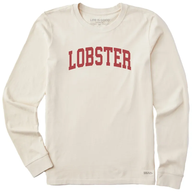 Women's Lobster Arch Long Sleeve Crusher Tee made by Life is Good