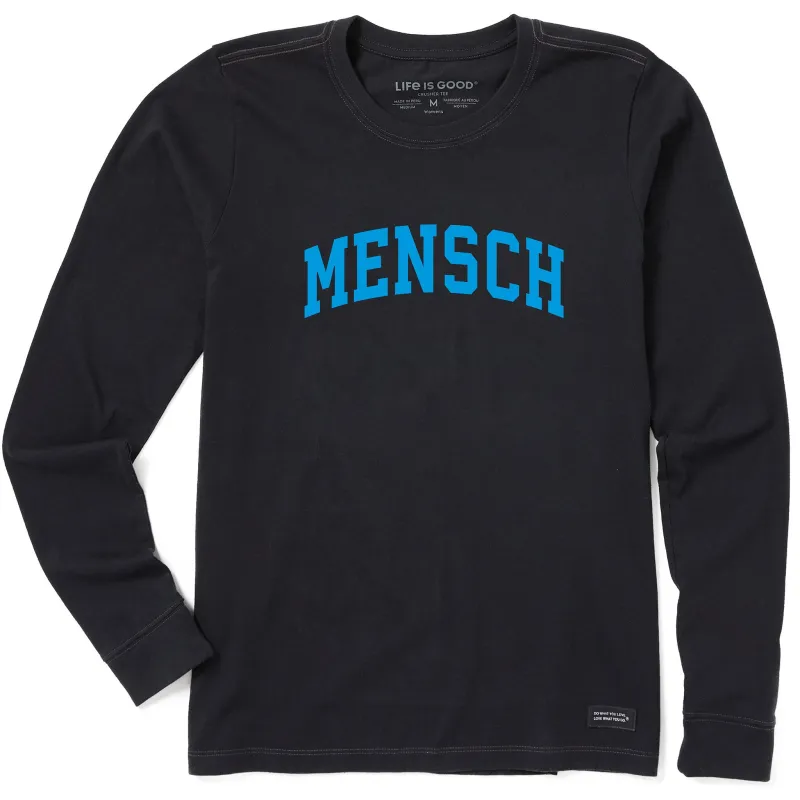 Women's Mensch Arch Long Sleeve Crusher Tee made by Life is Good
